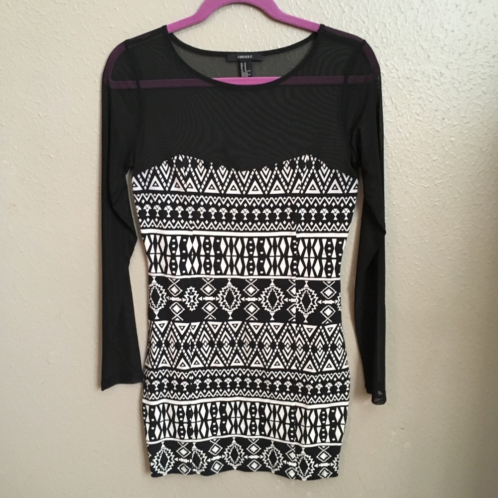 Aztec inspired dress